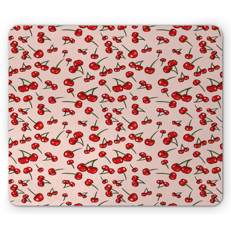 Summer Love Scattered Fruit Mouse Pad