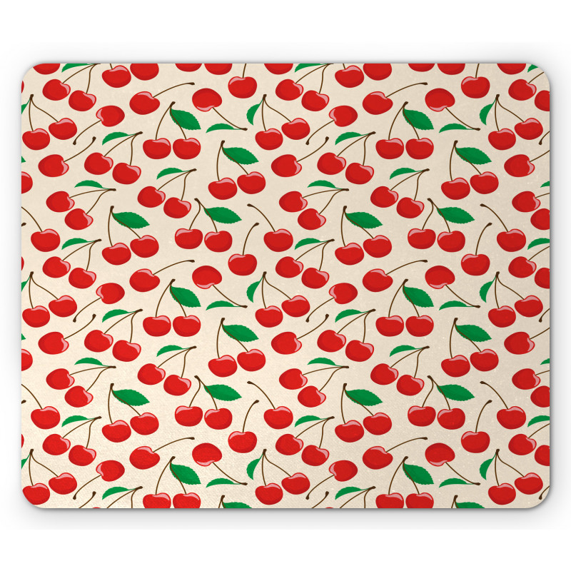 Healthy Summer Fruit Pattern Mouse Pad