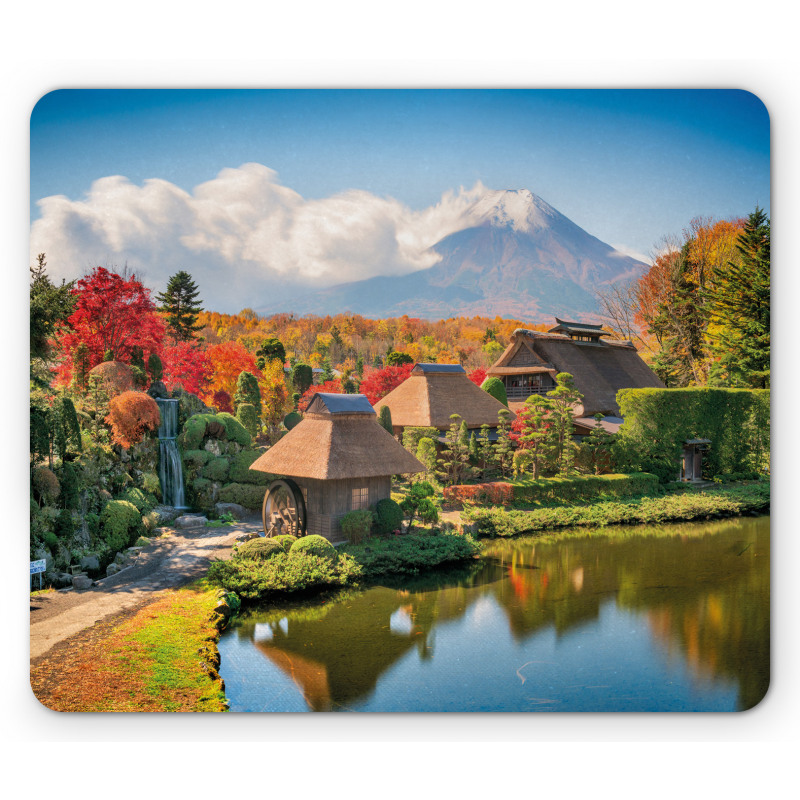 Farmhouses and Mount Hill Mouse Pad