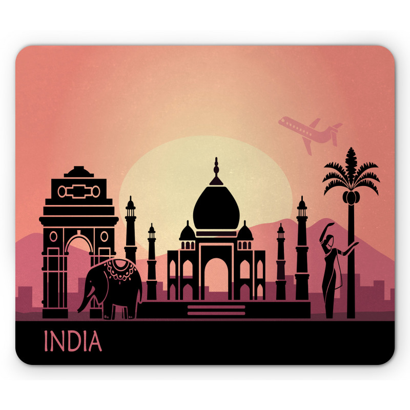 Dreamy Historic Landscape Mouse Pad