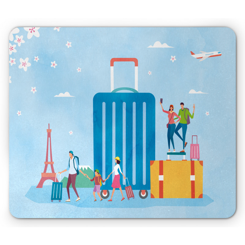 Families Off to a Vacation Mouse Pad