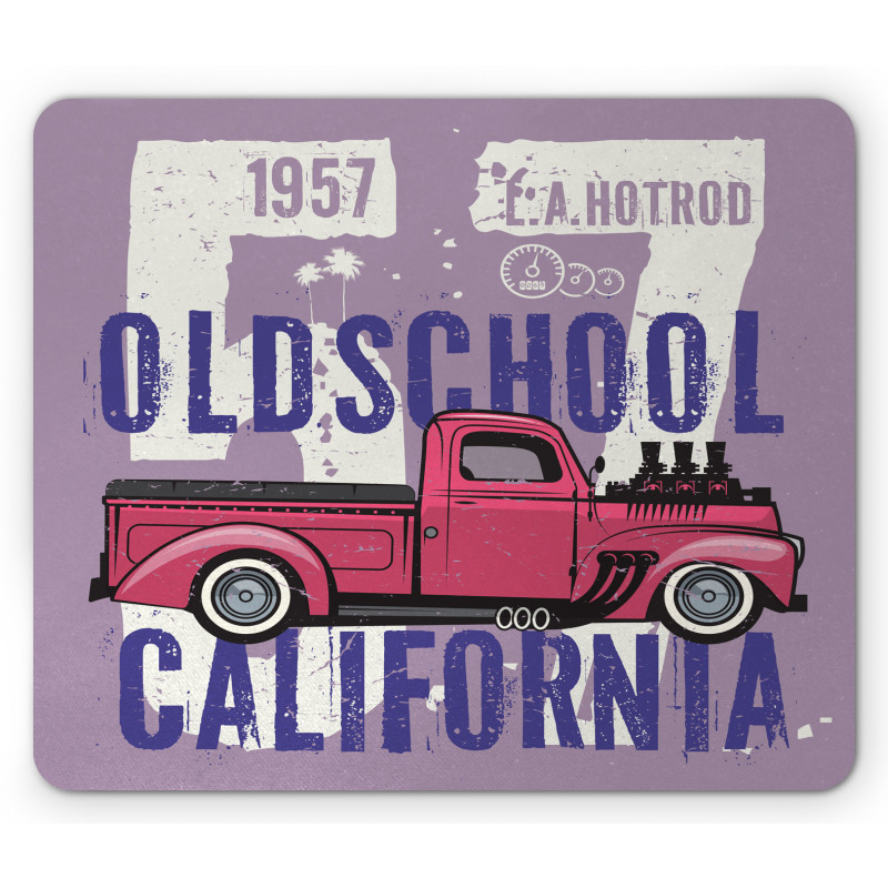 Oldschool California Mouse Pad