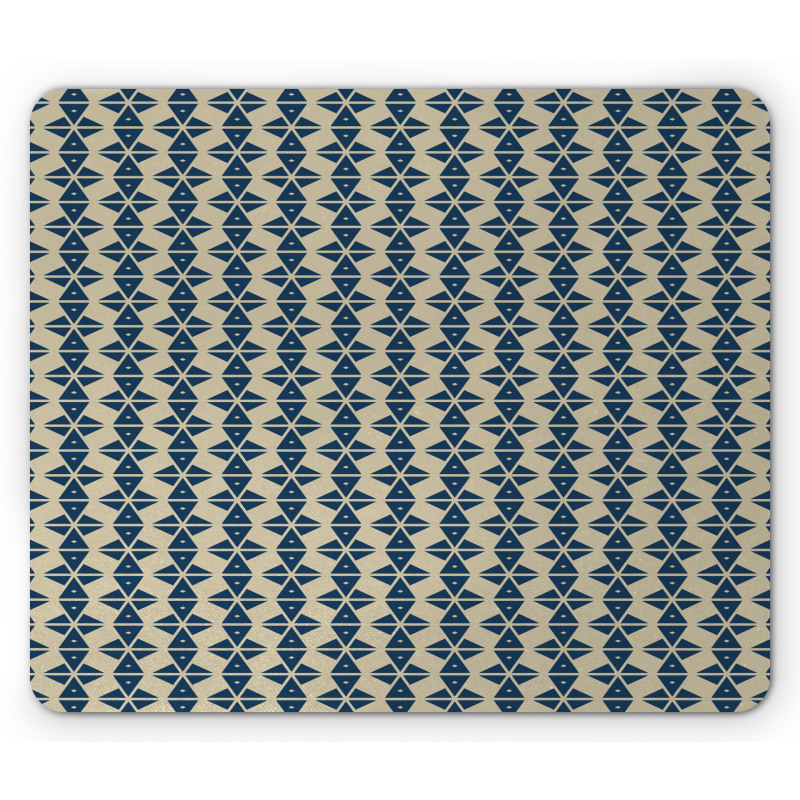 Classic Three-Angle Shapes Mouse Pad