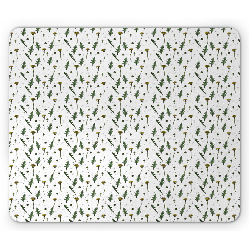 Floral Spring Botany Love Mouse Pad