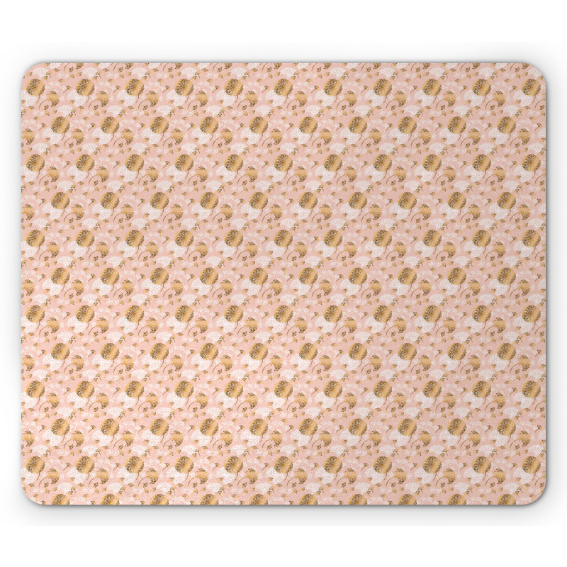 Romantic Summer Flora Mouse Pad