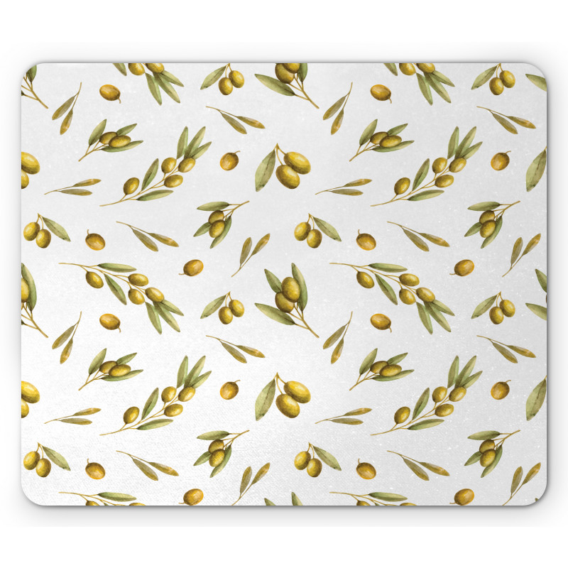 Mediterranean Branches Mouse Pad