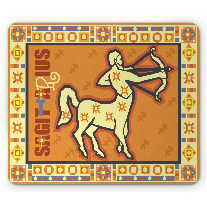 Horoscope Arrow Mouse Pad