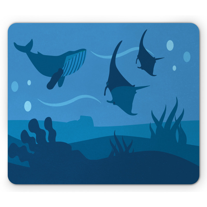 Oceanic Marine Wildlife Mouse Pad