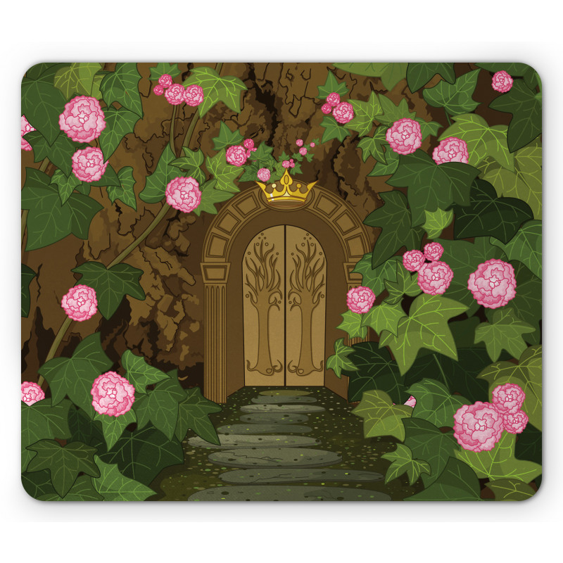 Gate to a Tree Mouse Pad