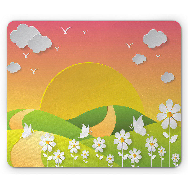 Meadows Flowers Mouse Pad