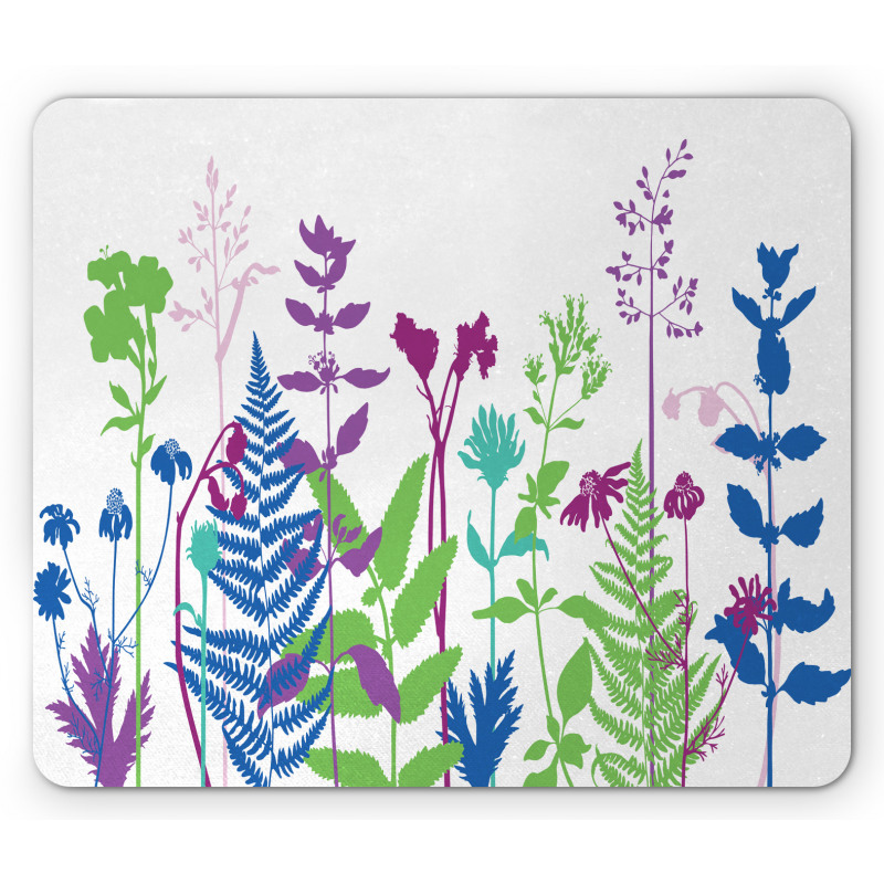 Colorful Botany Mouse Pad