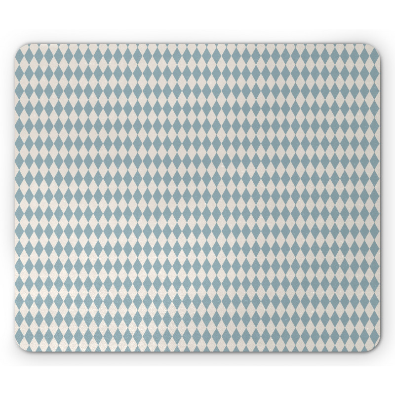 Diamond Check Rhombus Mouse Pad