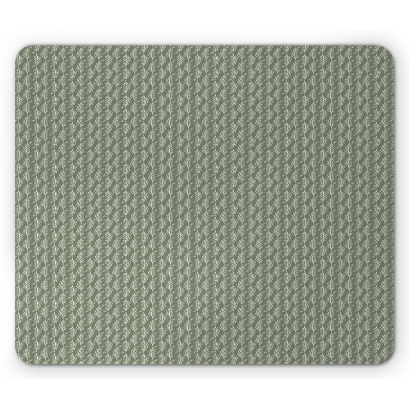 Nature Leafy Branches Mouse Pad