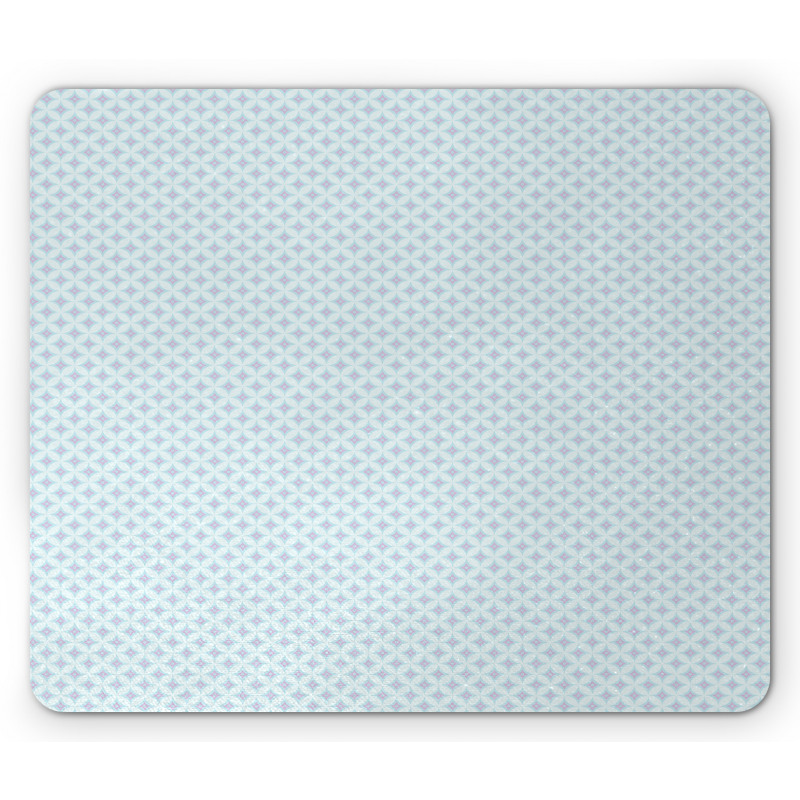 Aqua Tone Silhouettes Mouse Pad