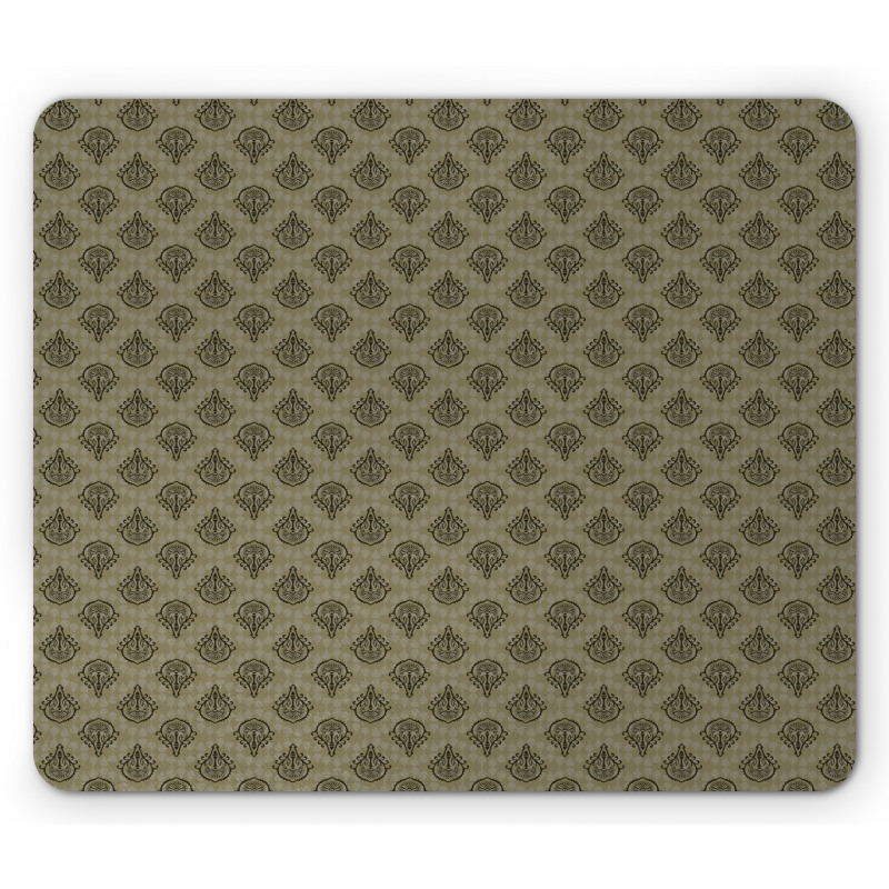 Traditional Antique Art Mouse Pad