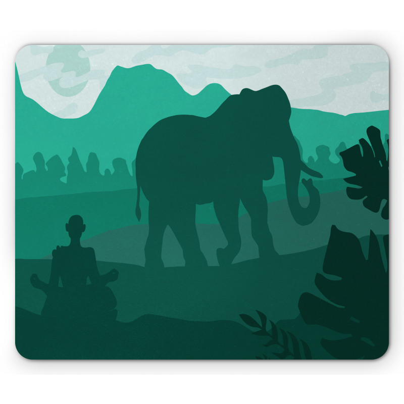 Mystic Animal and Yogi Mouse Pad