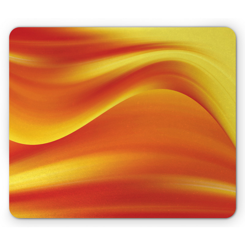 Abstract Digital Waves Mouse Pad