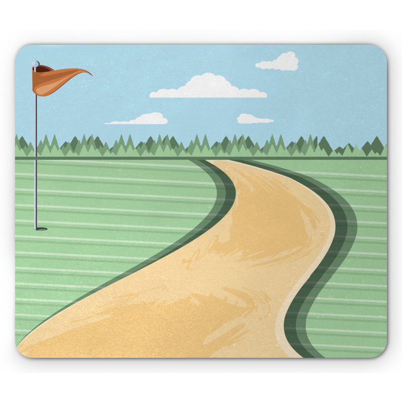 Road Hole Flag Mouse Pad