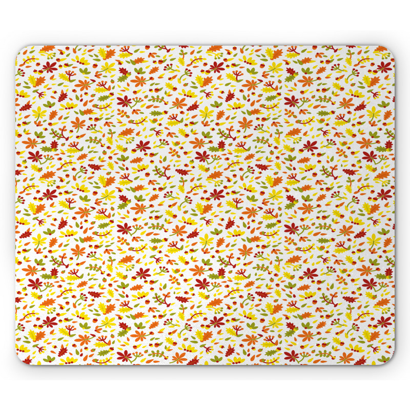 Autumn Botany Mouse Pad