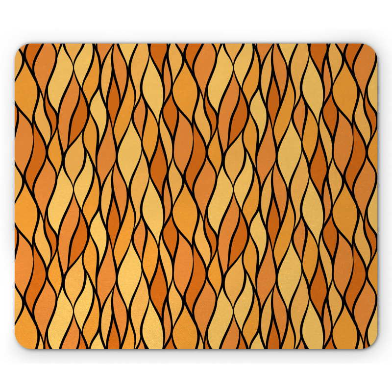 Abstract Mosaic Waves Mouse Pad