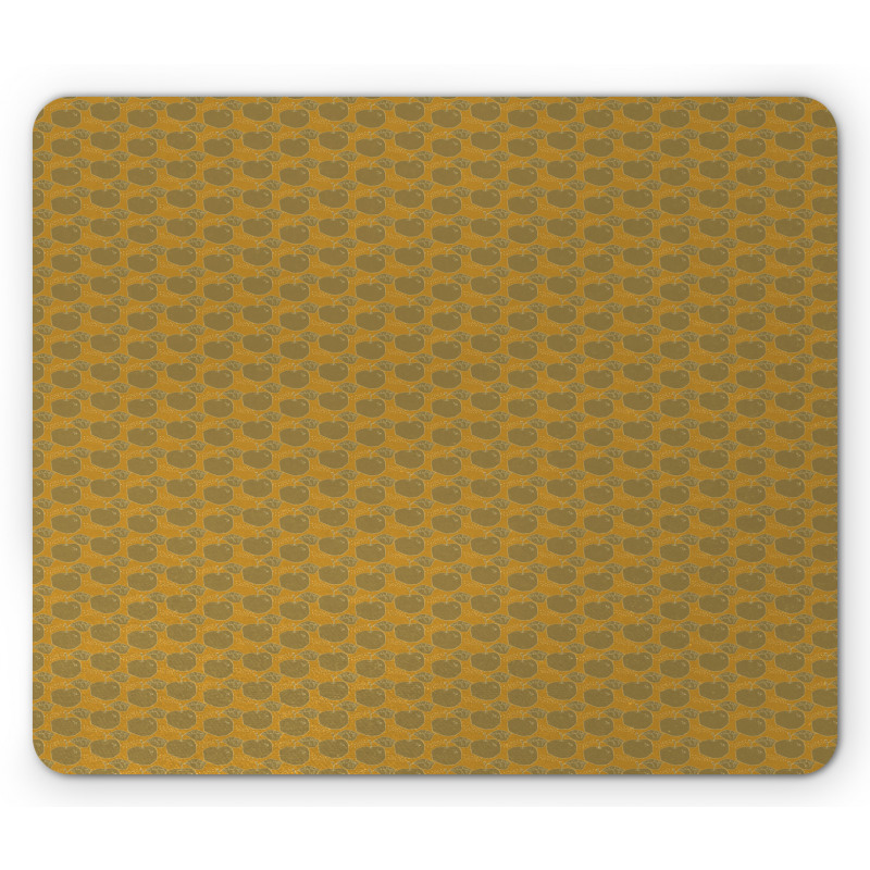 Vintage Style Apple Mouse Pad