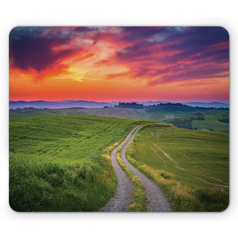 Tuscany Tangerine Sky Mouse Pad