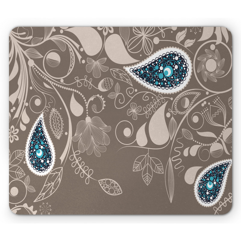 Orienta Swirled Branch Mouse Pad