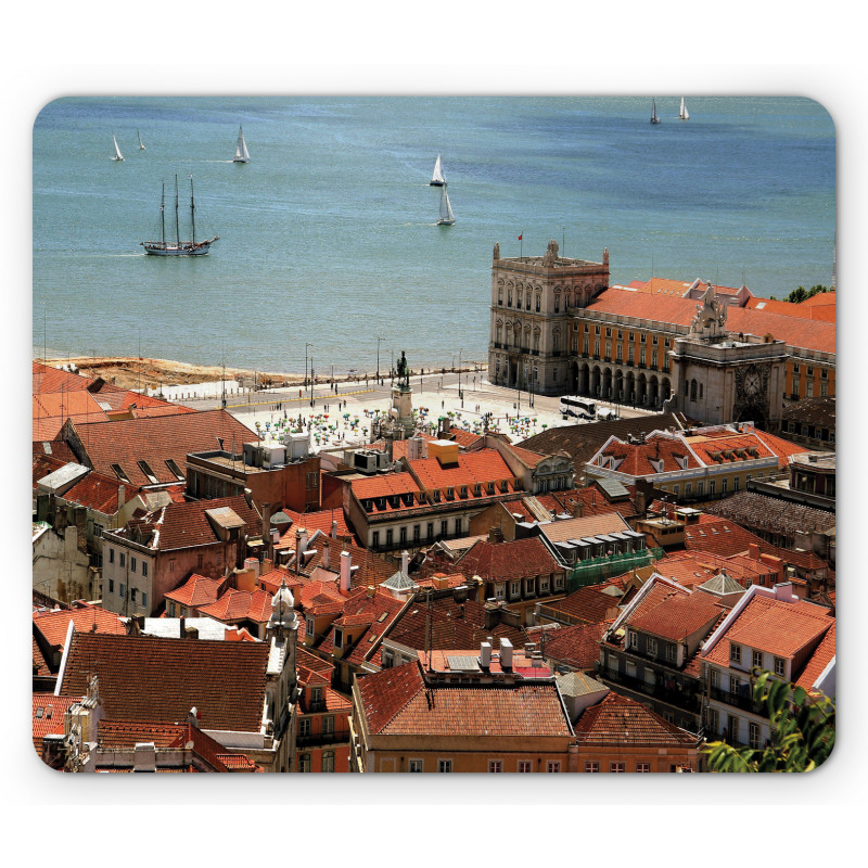 Nostalgic Lisbon City Mouse Pad