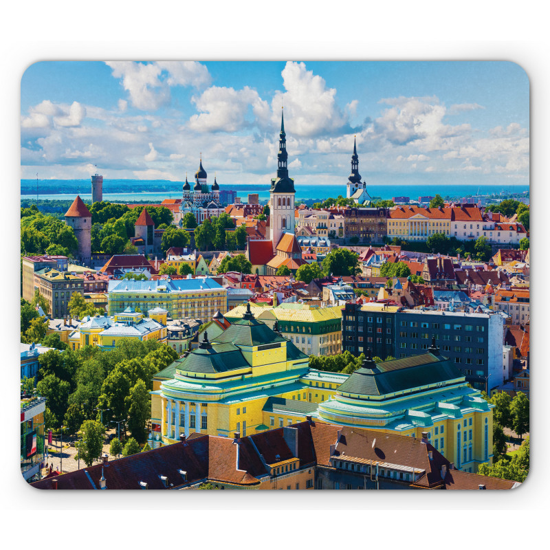 Town Tallinn Estonia Mouse Pad