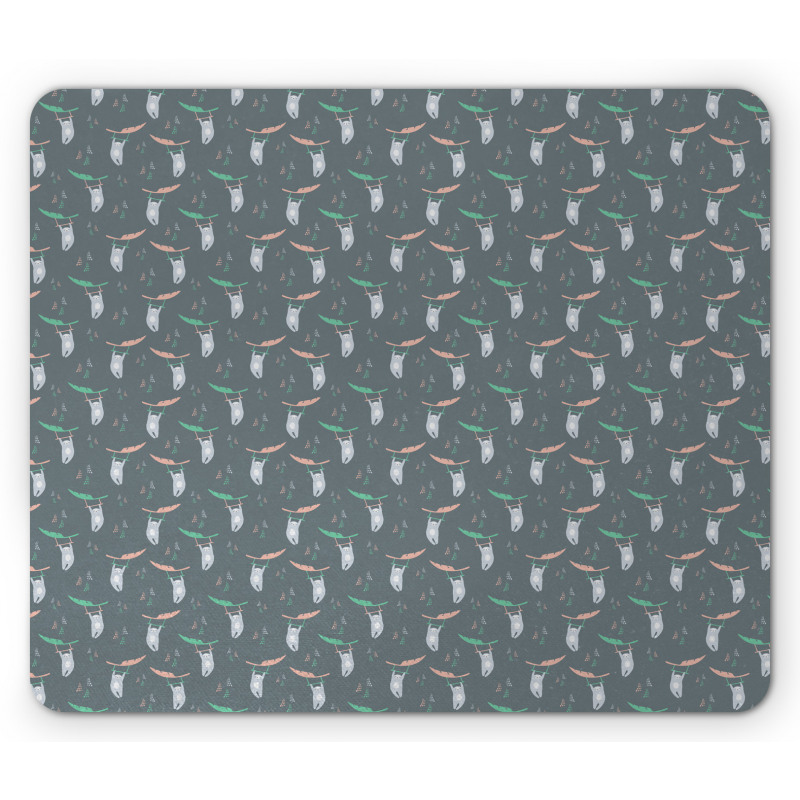 Pastel Sloth Mouse Pad