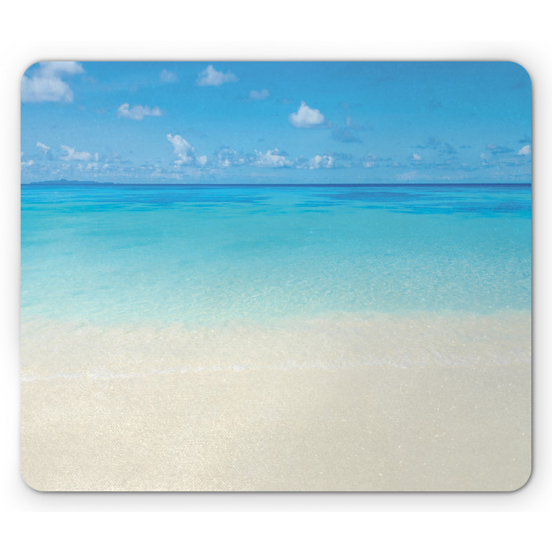 Carribean Sea Beach Mouse Pad