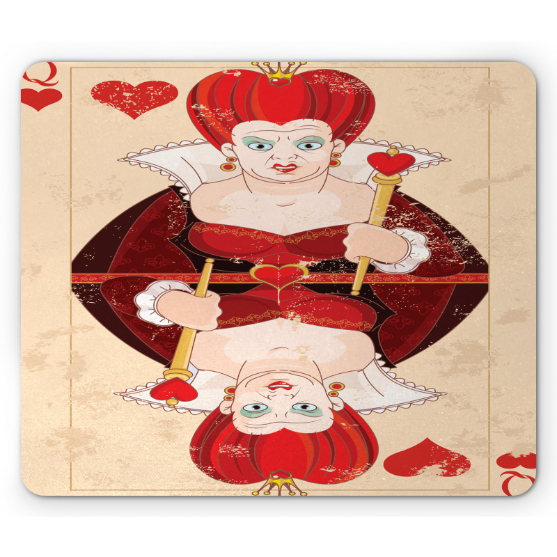 Queen Cards Mouse Pad