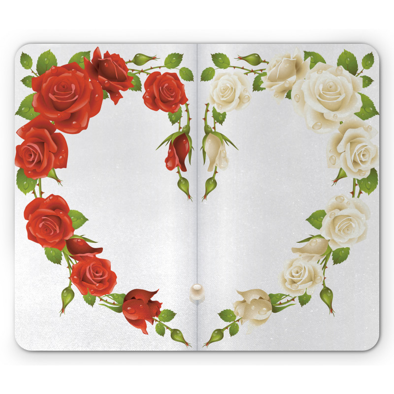Heart Bouquet Romantic Mouse Pad