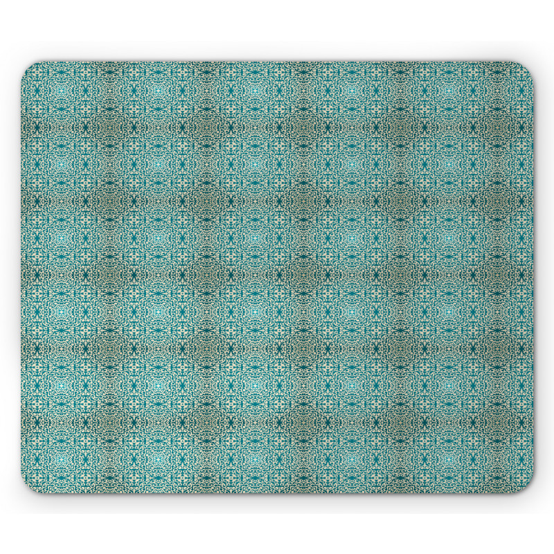 Oriental Curving Strokes Mouse Pad