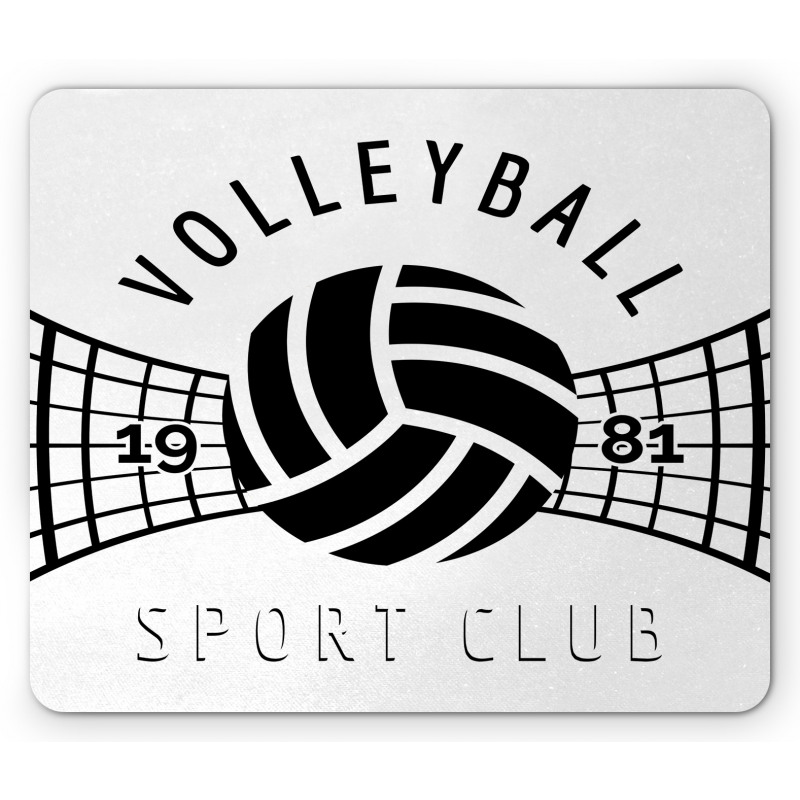 Monotone 1981 Sport Club Mouse Pad