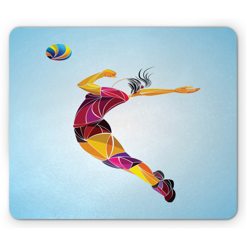 Colorful Modern Player Mouse Pad