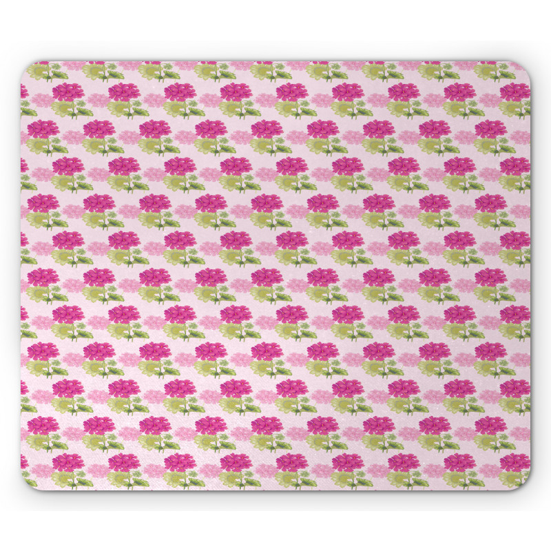 Spring Nature Art Flowers Mouse Pad