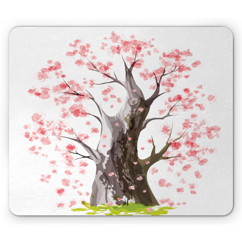 Blooming Sakura Mouse Pad