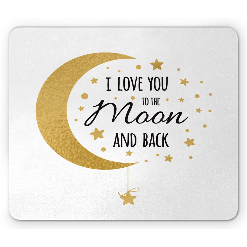 Loving Feel Stars Affection Mouse Pad