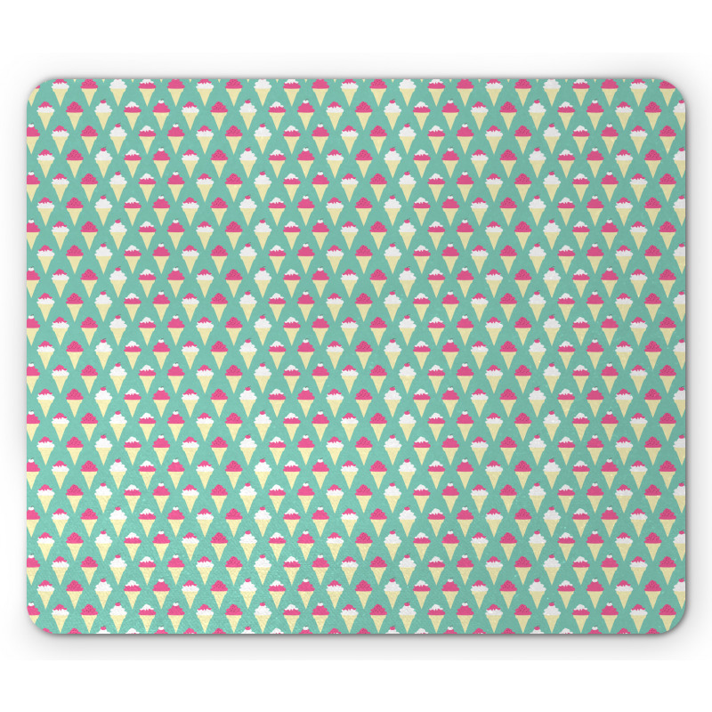 Ice Cream Topping Mouse Pad