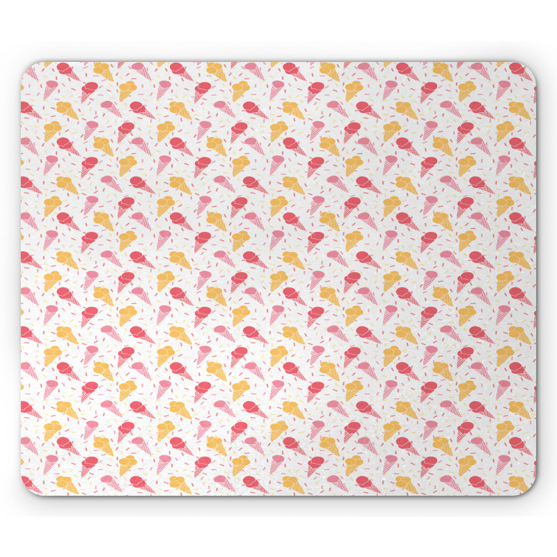 Minimalistic Yummy Summer Mouse Pad