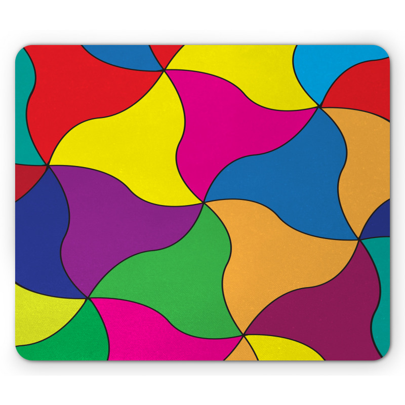 Modern Fragments Mouse Pad