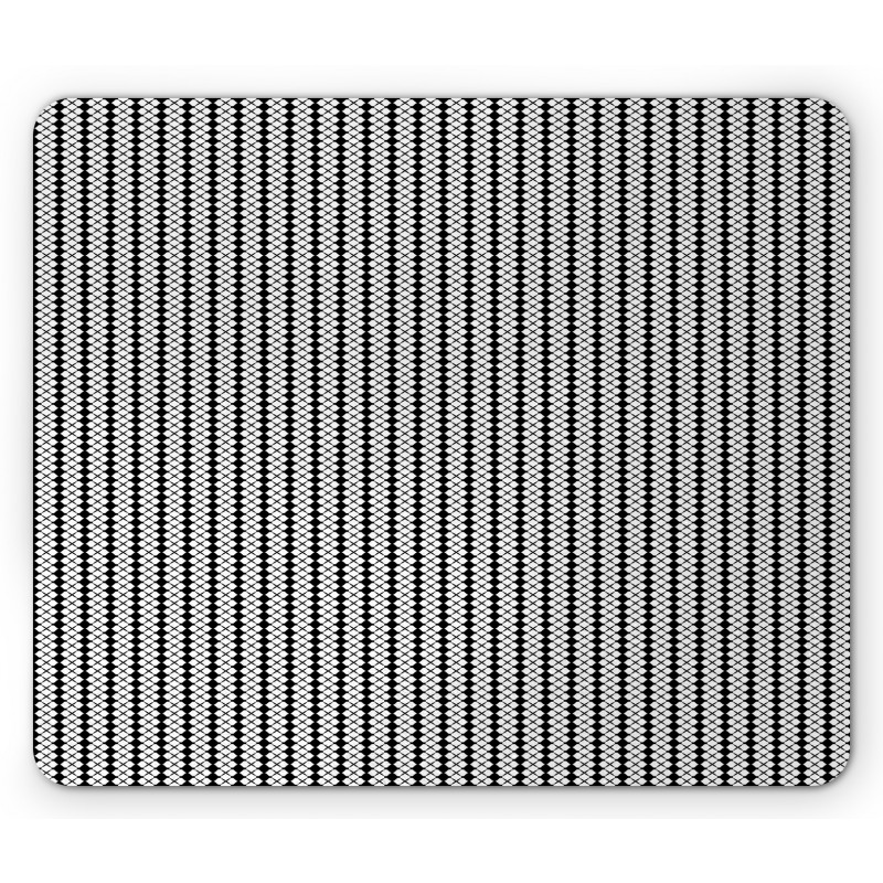 Rhombus Grids Mouse Pad