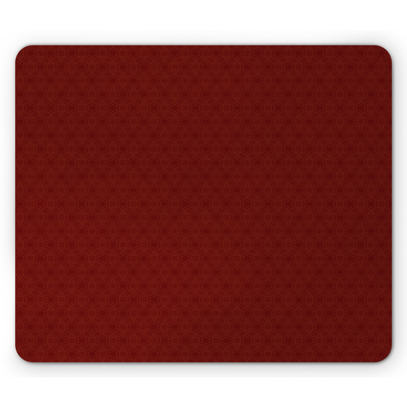 Intertwined Ovals Mouse Pad