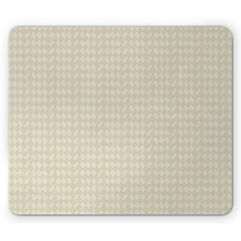 Striped Squares Mouse Pad