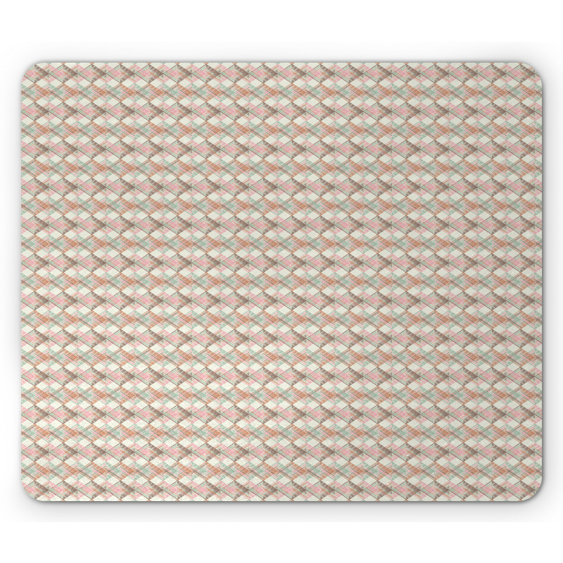 Ethnic Grunge Mouse Pad