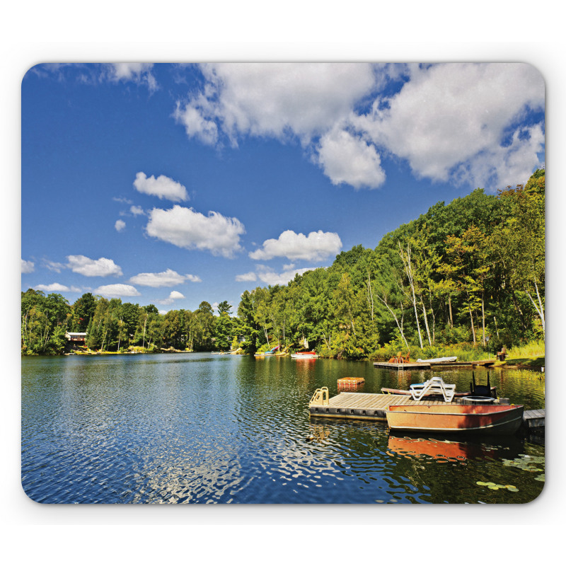 Docks in Ontario Nature Mouse Pad