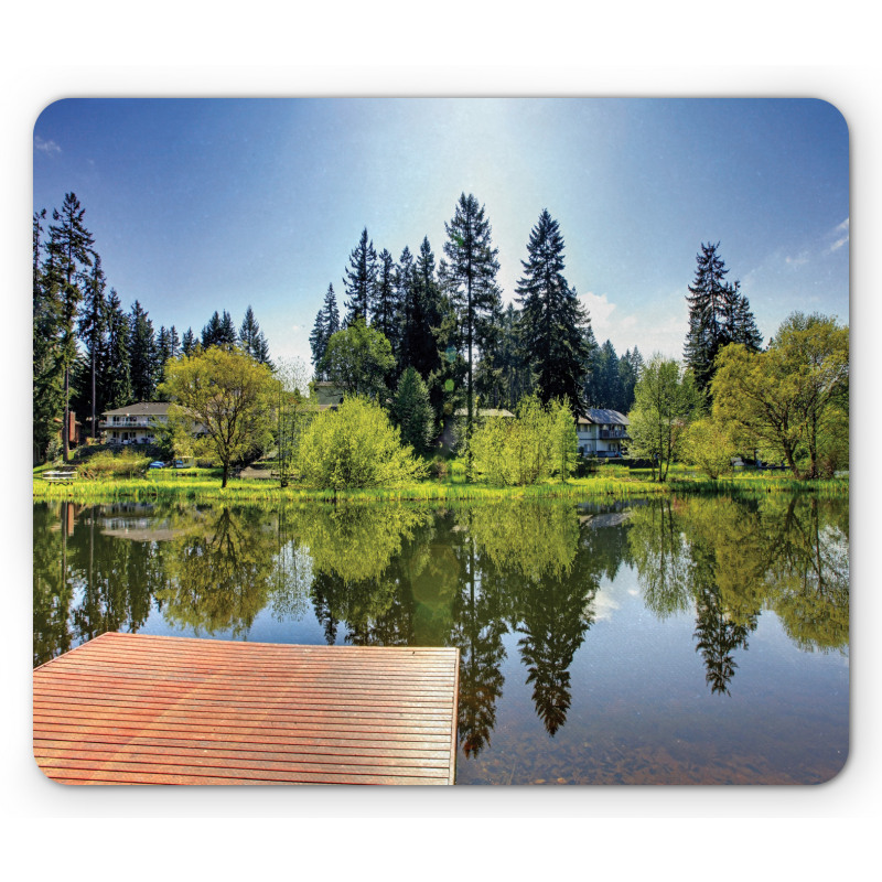 Scenic View Countryside Mouse Pad