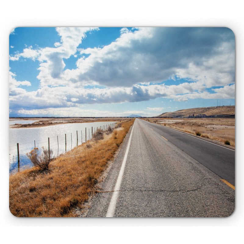 Car Road near the Lake Mouse Pad