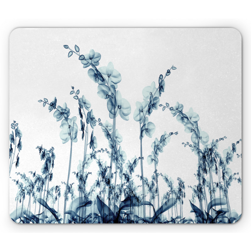 Wild Orchid Flowers Mouse Pad